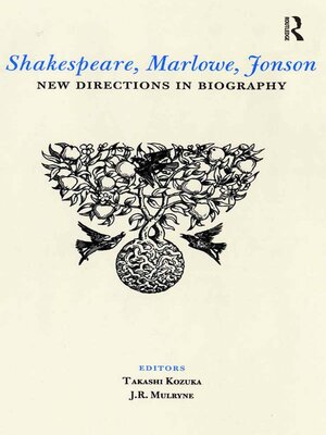 cover image of Shakespeare, Marlowe, Jonson